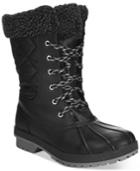 London Fog Women's Swanley Lace-up Cold Weather Boots Women's Shoes