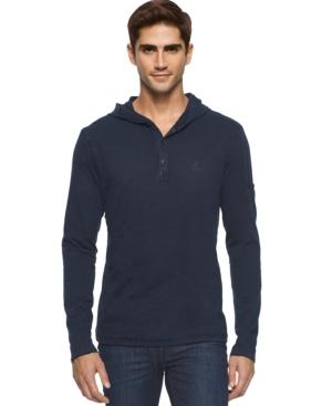 Calvin Klein Jeans Men's Mixed Media Hoodie