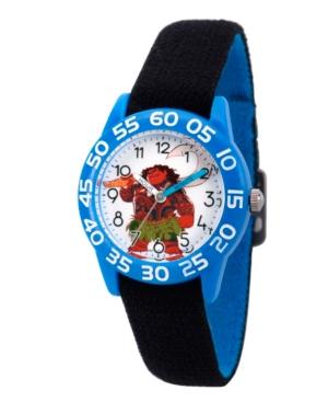 Disney Moana, Maui Boys' Blue Plastic Time Teacher Watch