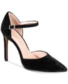 Avec Les Filles Carly Velvet Pumps, Created For Macy's Women's Shoes