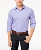 Club Room Men's Classic/regular Fit Bold Gingham Dress Shirt, Created For Macy's