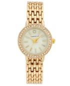 Charter Club Women's Gold-tone Bracelet Watch 24mm, Created For Macy's