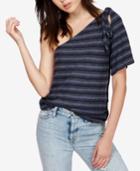 Lucky Brand Striped One-shoulder Top