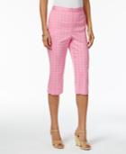 Alfred Dunner Reel It In Printed Pull-on Pants