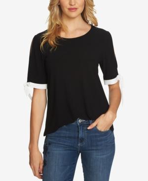 Cece Tie-sleeve T-shirt