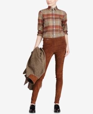 Polo Ralph Lauren Classic-fit Plaid Twill Cotton Shirt