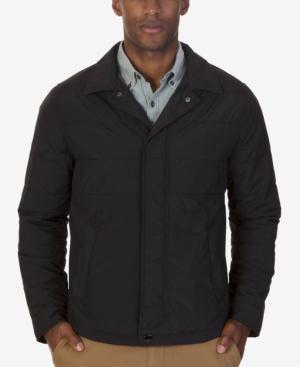 Nautica Men's French Ribbed Track Jacket