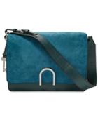 Fossil Finley Leather & Suede Shoulder Bag