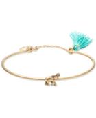 Lonna & Lilly Gold-tone Elephant Bangle Bracelet
