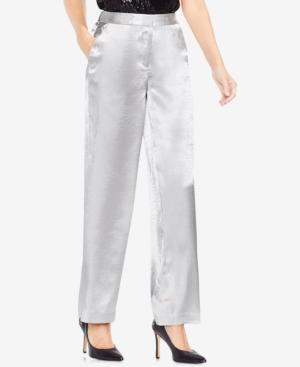 Vince Camuto Rumple Satin Wide-leg Pants