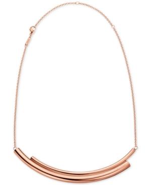 Calvin Klein Women's Scent Pvd Stainless Steel Short Necklace Kj5gpn100100/kj5gmn000100