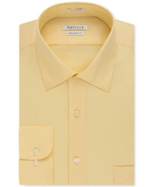 Van Heusen Men's Big And Tall Classic-fit Solid Dress Shirt
