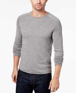 Daniel Hechter Paris Men's Raw Edge Merino Wool Sweater