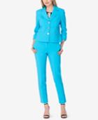Tahari Asl Cuffed Three-button Blazer