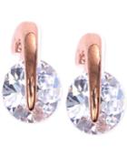 Givenchy Rose Gold-tone Prong Stud Earrings