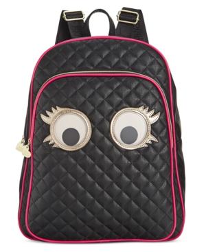 Betsey Johnson Googly Eyes Backpack