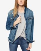 Sanctuary Frayed Denim Jacket