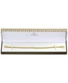 Giani Bernini Cubic Zirconia Boxed Tennis Bracelet In 18k Gold-plated Sterling Silver, Only At Macy's