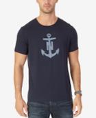 Nautica Men's Chambray Anchor-print T-shirt