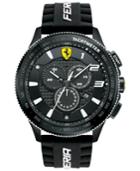 Scuderia Ferrari Men's Chronograph Scuderia Xx Black Silicone Strap Watch 48mm 830242