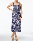 G.h. Bass & Co. Floral-print Midi Dress