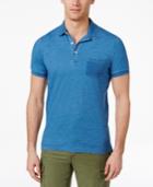 Tommy Hilfiger Men's Slim-fit Heathered Polo