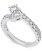 Diamond Two-stone Engagement Ring (1-1/5 Ct. T.w.) In 14k White Gold