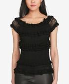 Polo Ralph Lauren Ruffled Off-the-shoulder Top