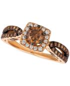 Le Vian Chocolatier Diamond Engagement Ring (1-1/5 Ct. T.w.) In 14k Rose Gold