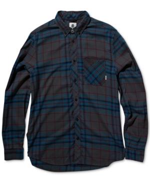 Element Men's Long-sleeve Buffalo Plaid Shirt