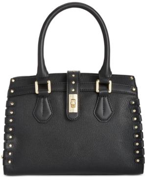 Calvin Klein Wow Leather Satchel