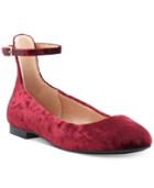 I.n.c. Fayena Ankle-strap Flats, Created For Macy's Women's Shoes