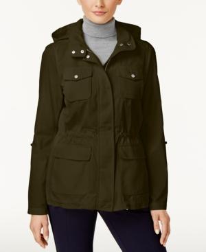 Vince Camuto Coated Utility Anorak
