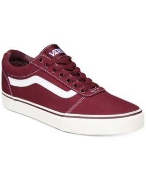 Vans Men's Ward Canvas Sneakers Men's Shoes
