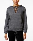 Betsey Johnson Lace-up Hoodie