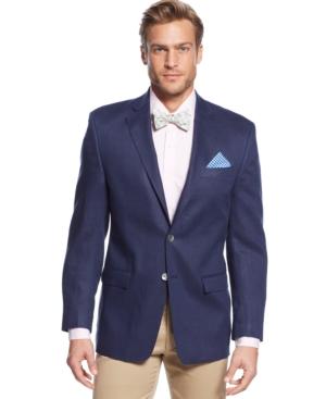 Lauren Ralph Lauren Big And Tall Solid Linen Sport Coat