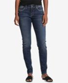 Silver Jeans Co. Suki Mid Rise Curvy Super Skinny Jeans