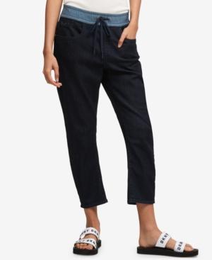 Dkny Denim Track Pants, Created For Macy's