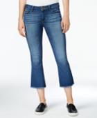 Dl 1961 Lara Fauna Wash Cropped Flared Jeans