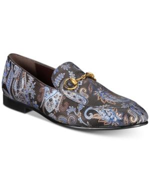Tallia Men's Lorenzo Moc-toe Bit Paisley Loafers Men's Shoes