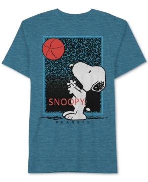 Jem Men's Peanuts Camp Snoppy Graphic-print T-shirt