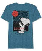 Jem Men's Peanuts Camp Snoppy Graphic-print T-shirt