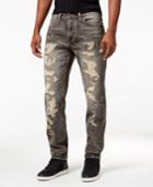 Sean John Men's Destructed Mercer Slim-straight Jeans, Only At Macy's