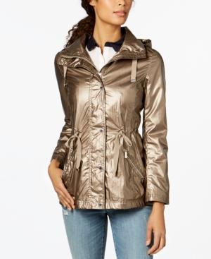 Kenneth Cole Metallic Anorak Jacket