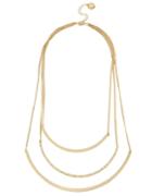 Bcbgeneration Gold Layered Multi Row Necklace