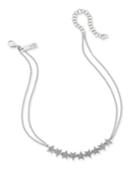 Inc International Concepts Silver-tone Pave Star Choker Necklace, Only At Macy's