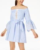 Teeze Me Juniors' Off-the-shoulder