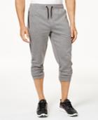 Id Ideology Men's Cropped Fleece Joggers, Only At Macy's