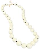 Iris X Inc International Concepts Gold-tone Large Bead Long Necklace, Only At Macy's