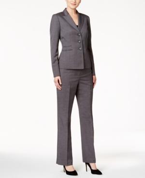 Le Suit Melange Pantsuit